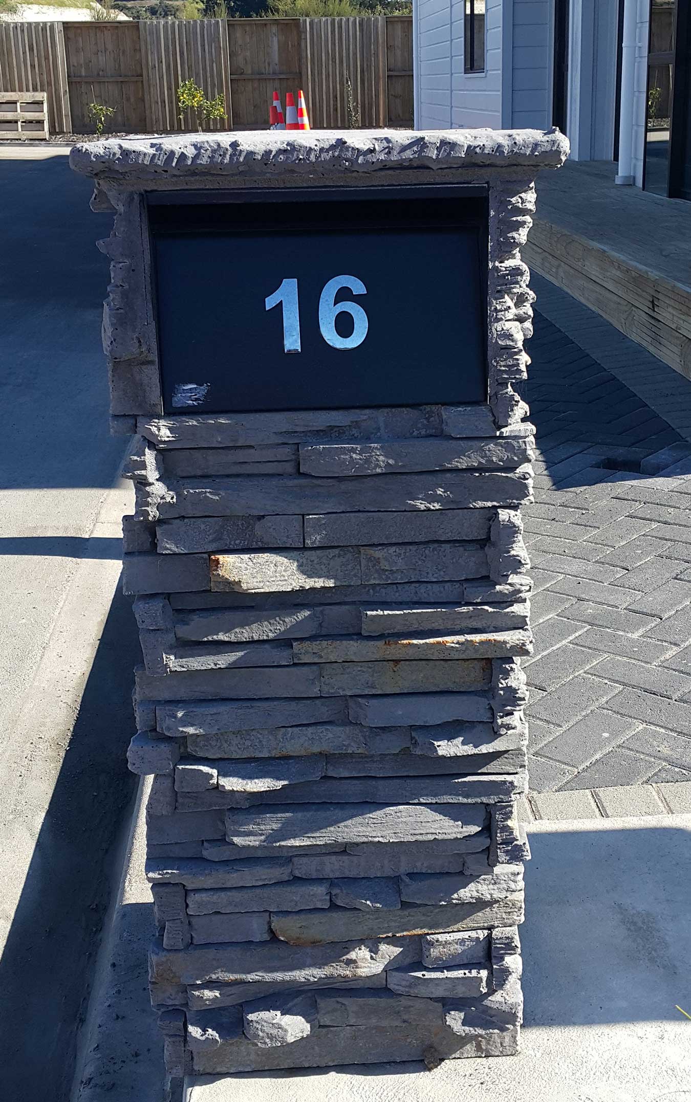 Letter Boxes Alpine Stone